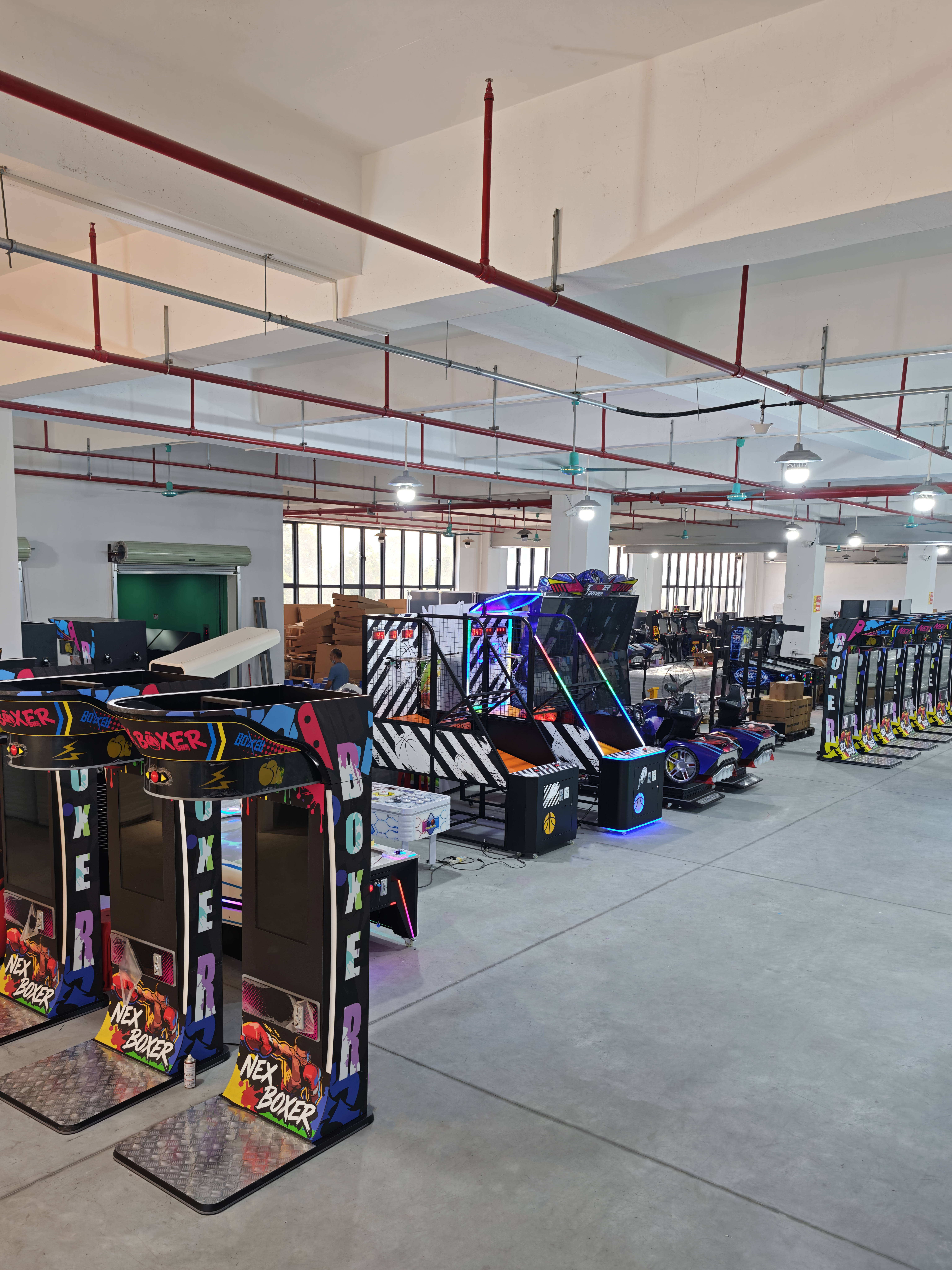 NEX Amusement production facility in Guangzhou, China